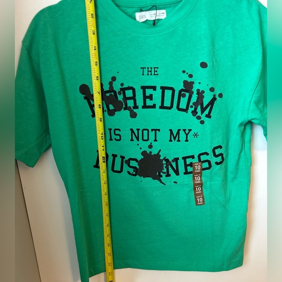 ZARA Tee- Size 10 Youth - Picture 4 of 11